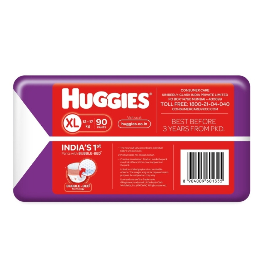 Buy Huggies Wonder Pants Comfy (XL) 5's Online at Best Price - Diapers &  Wipes