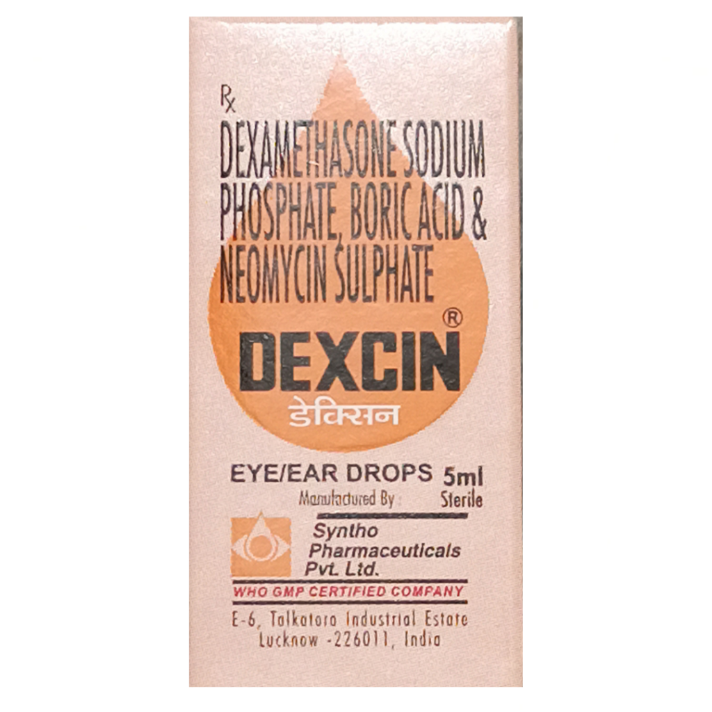 DEXCIN EYE / EAR DROPS (5ml)