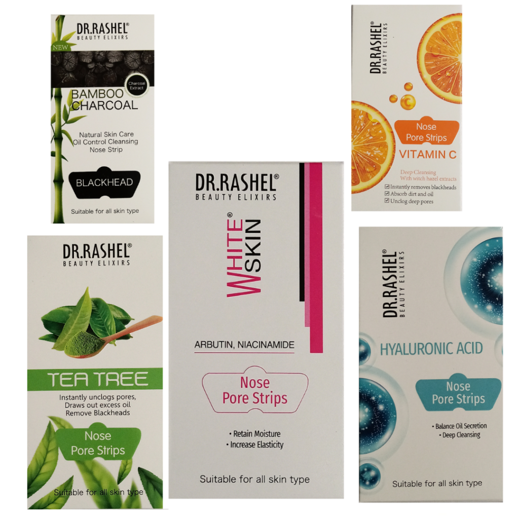 DR.RASHEL NOSE PORE STRIP (10 STRIPS EACH) (PACK OF 5)